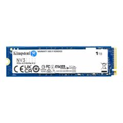 Kingston NV3 1TB 6000MB-4000MB/s NVMe PCIe Gen 4.0 x4 M.2 SSD (SNV3S/1000G)