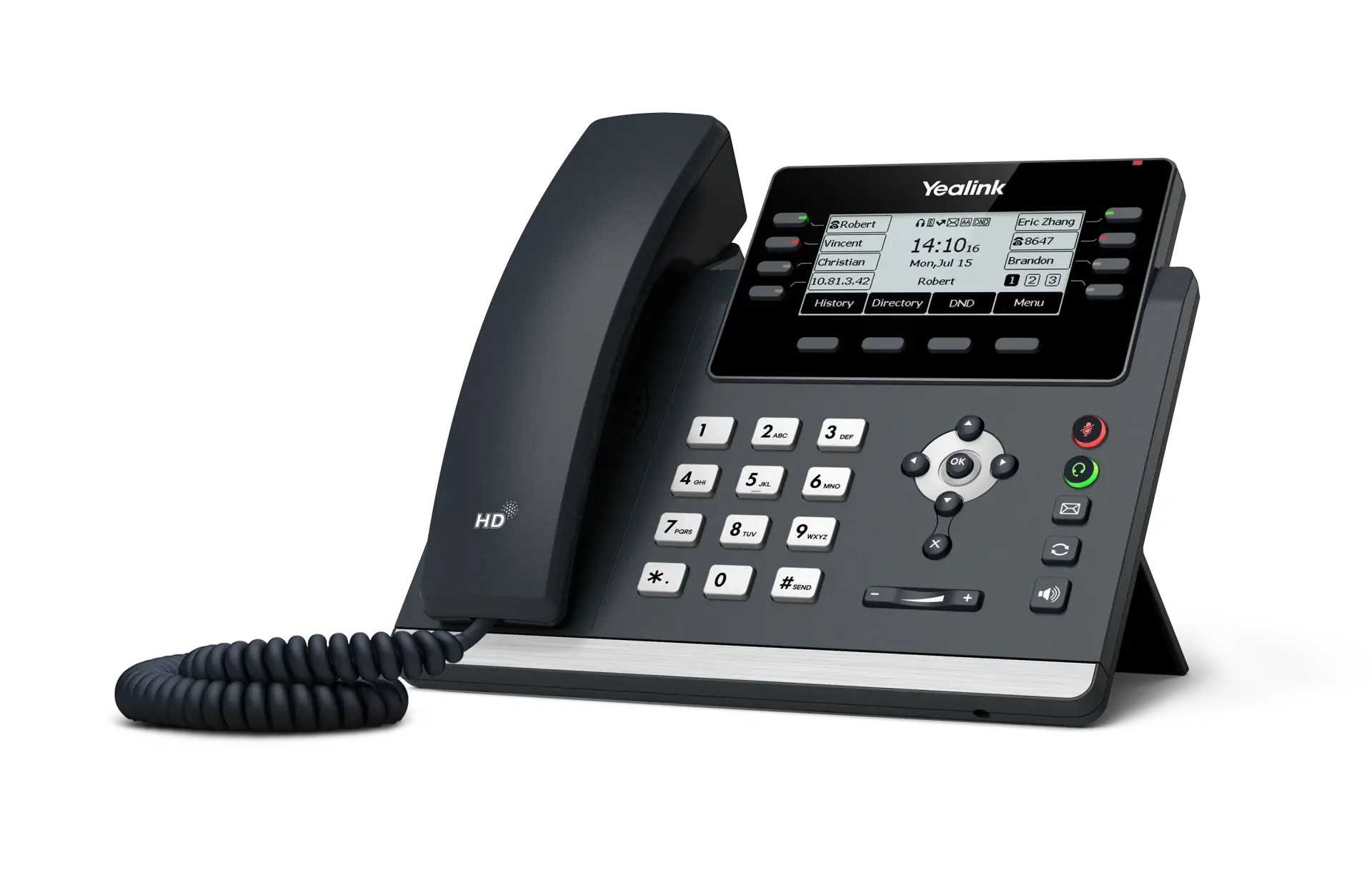 YEALINK SIP- T43U 3.7 INC EKRAN HD SES DUAL USB PORT GÜRÜLTÜ ENGELLEME POE DESTEKLİ MASAÜSTÜ TELEFON