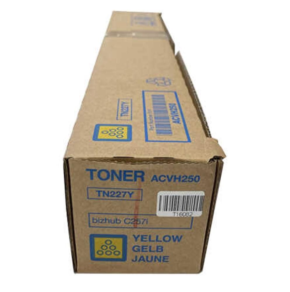 Konica Minolta TN-227Y Sarı (Yellow) Orijinal Fotokopi Toneri (AAJW251)