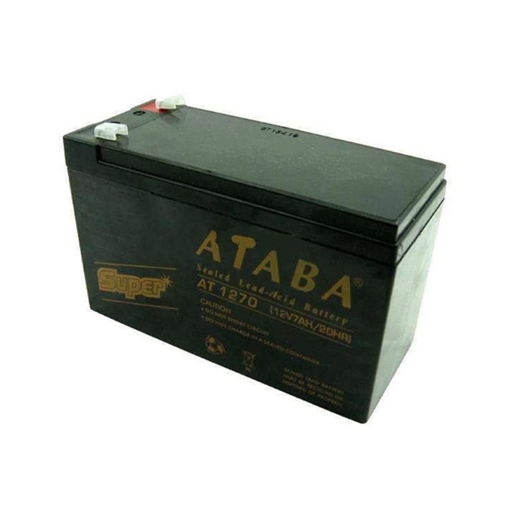 Ataba AT-1270 12V 7Ah Tam Bakımsız Kuru Tip VRLA AGM Akü