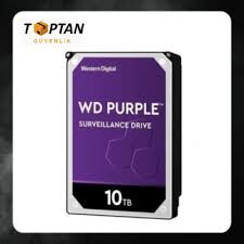 Western Digital Purple Pro 10TB 3.5'' 7200RPM 512MB Cache SATA 3.0 Güvenlik Diski WD101PURP