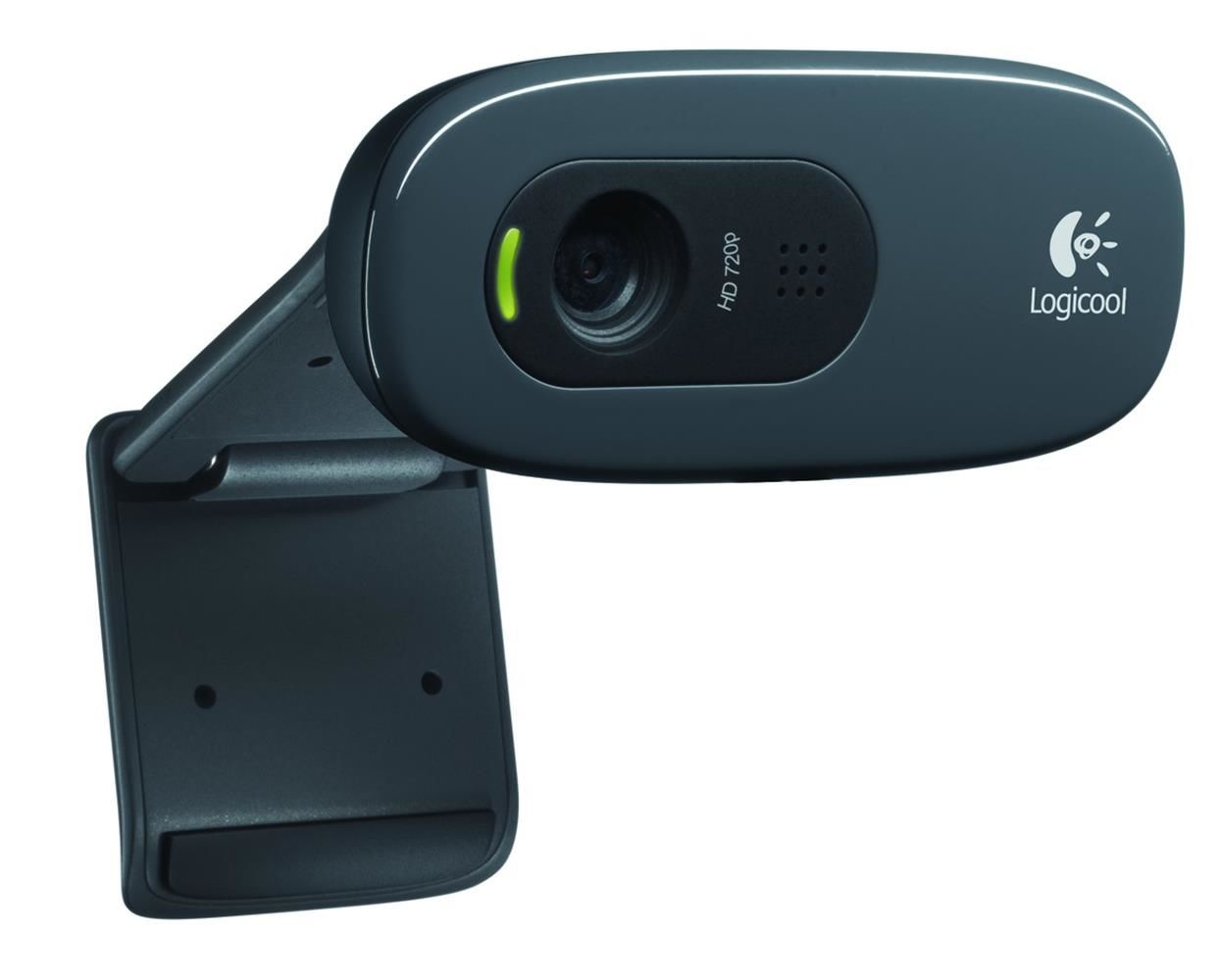 Logitech C270 HD 720p 30fps Gürültü Engelleyici Mikrofonlu Siyah WebCam (960-001063)