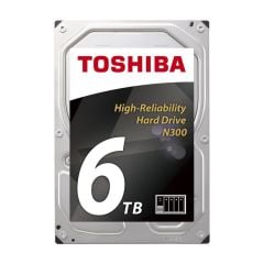 Toshiba N300 HDWG460UZSVA 6TB 3.5'' 7200RPM 128MB Cache SATA 3 NAS Harddisk