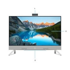 DELL EC242501020UBU Intel Core i5-1334U 16GB RAM 512GB SSD 23.8'' Ubuntu All-in-One Bilgisayar