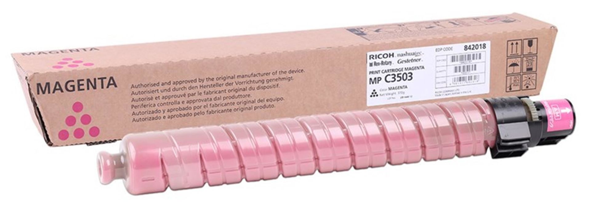 Ricoh MP C3003 / C3503 / C3004 Macenta (Magenta) Orijinal Fotokopi Toner Kartuşu (841815) 18.000 Sayfa