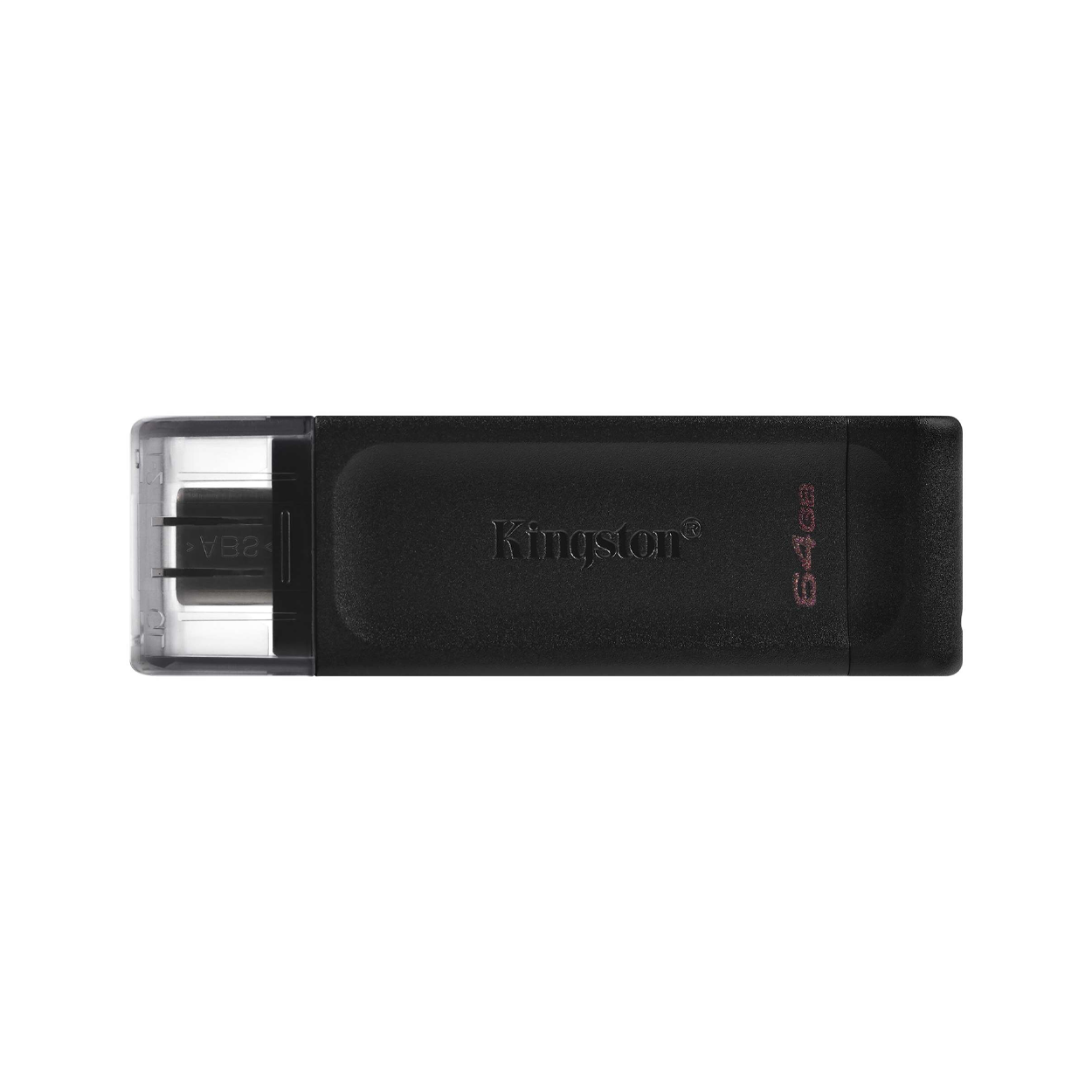 KINGSTON 64GB USB3.2 Gen 1 DataTraveler 70 Type-C Siyah (DT70/64GB)