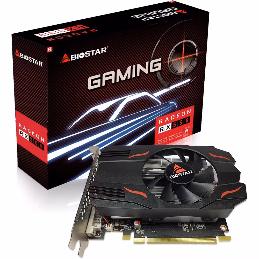 Biostar RX550 4GB 128Bit GDDR5