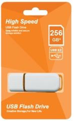 Elba 256GB USB 3.2 Flash Bellek Beyaz-Turuncu