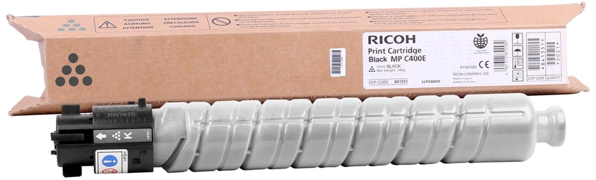 Ricoh MP C400 / C300 / C401 Serisi Siyah (Black) Orijinal Fotokopi Toneri 10.000 Sayfa