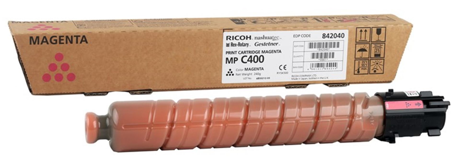 Ricoh MP C400 (841297) Magenta Kırmızı Fotokopi Toneri
