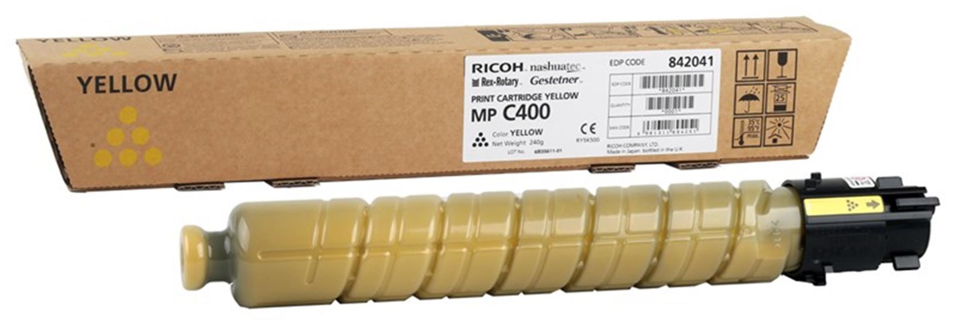 Ricoh MP C300 / C400 / C401 Serisi Sarı (Yellow) Orijinal Fotokopi Toneri - 10.000 Sayfa