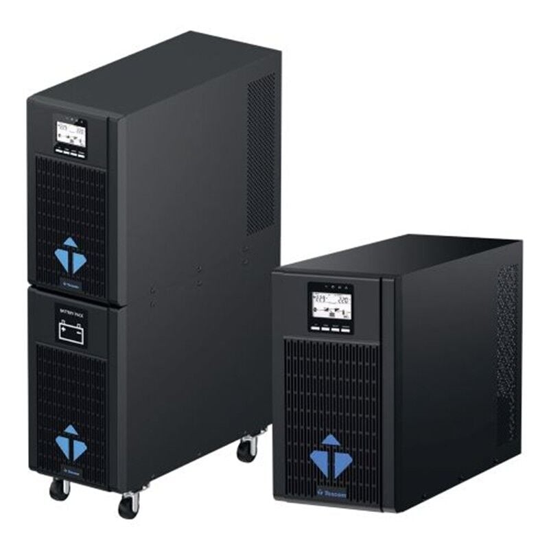 TESCOM NEOLINE 10KVA 1F/1F 16x7Ah Akü 5/10 DK Yedekleme LCD Ekranlı Online UPS