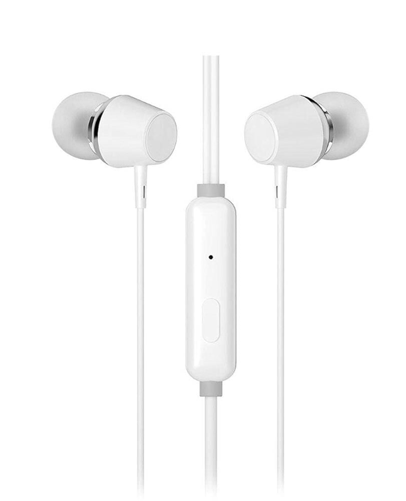 Hp DHE-7000-WT Kablolu Kulakiçi 3.5mm Jack Mikrofonlu Beyaz Kulaklık