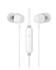 HP DHE-7000-WT 3.5mm Jack Girişli Mikrofonlu Kablolu Kulak İçi Kulaklık - Beyaz