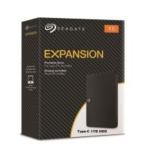Seagate 1TB Expansion STKM1000400 USB 3.2 Type C 2.5'' Siyah Harici Harddisk
