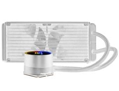 PowerBoost DEEP 240W ARGB Fanlı 240mm (LGA1700-AM4-AM5) Uyumlu Sıvı Soğutma Sistemi  (Beyaz)