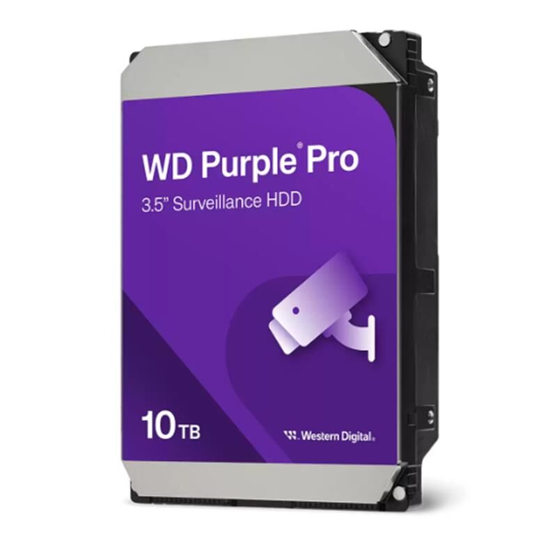 Western Digital Purple Pro 10TB 7200RPM 512MB Cache SATA 3.0 3.5'' Güvenlik Kamerası Sabit Diski (WD102PURP)