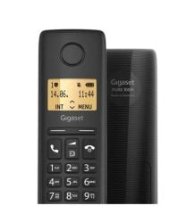 Gigaset Pure 100 Siyah LCD Ekranlı Telsiz DECT Telefon