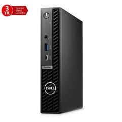 DELL OptiPlex 7020 N007O7020MFF_U Intel Core i5‑14500T 14. Nesil 8 GB DDR5 RAM 512 GB NVMe SSD Intel UHD Graphics 770 Ubuntu Micro Form Factor Siyah PC