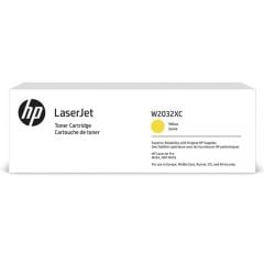 HP 415XC Yellow (Sarı) High Yield Kurumsal Sözleşmeli Lazer Toner Kartuşu (W2032XC)