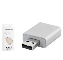 Hadron HDX5272 USB Harici 7.1 Ses Kartı Gümüş