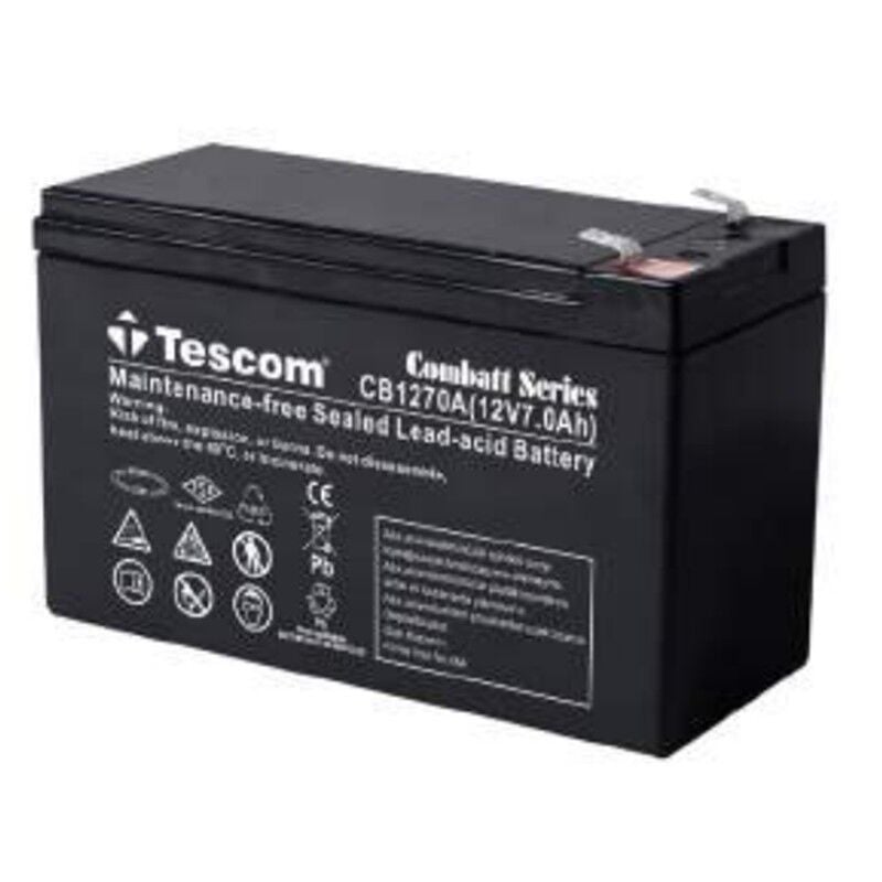TESCOM COMBATT CBL12-7E 12V 7Ah VRLA AGM Tam Bakımsız Kuru Tip UPS Aküsü
