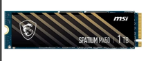 MSI SPATIUM M450 V1 1TB NVMe M.2 2280 PCIe Gen4 x4 SSD (3400MB Okuma / 2400MB Yazma)