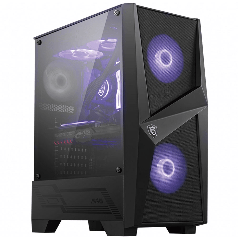 MSI MAG FORGE 100M RGB Atx Mid Tower Kasa PSU YOK