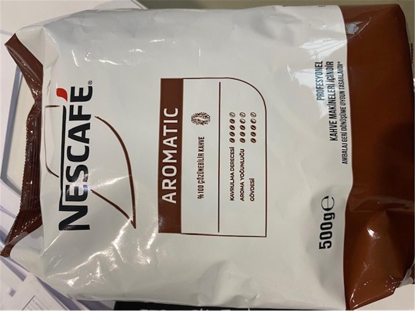 Nescafe Aromatic Çözünebilir Hazır Kahve 500 g (Kahve Otomatları İçin)
