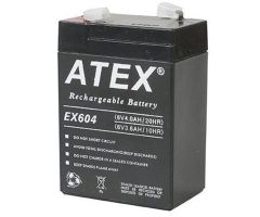 Atex LT-44 4V 4.4Ah Bakımsız Kuru Fener Aküsü