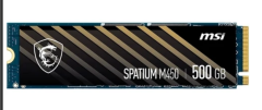 MSI SPATIUM M450 V1 500GB NVMe M.2 2280 PCIe Gen4 x4 SSD (3000 MB/s Okuma / 2000 MB/s Yazma)