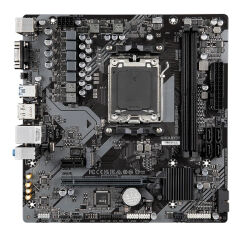 Gigabyte B650M S2H AMD B650 Soket AM5 DDR5 6400MHz(OC) mATX Anakart