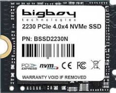Bigboy 512GB PCIe 4.0 x4 22x30mm M.2 NVMe 5100-2700MB-s Notebook SSD BSSD2230N512G Ssd