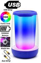 Pluse 4 Mini Ses Bombası 360° Işıklandırmalı Bluetooth Hoparlör
