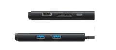 Baseus WKQX050101 Örgülü Kablo Type-C 6in1 Hub (2xUSB 3.0, HDMI, SD, TF, Type-C)