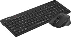 A4 TECH FG2400 Q 2.4 GHZ AİR2 SİYAH KLAVYE+MOUSE