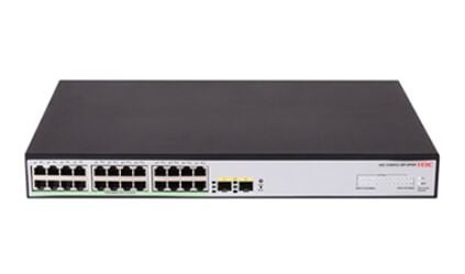 H3C S1600V2-26P-HPWR 24 PORT 10/100/1000 +2SFP 370W POE YÖNETİLEBİLİR  POE SWİTCH
