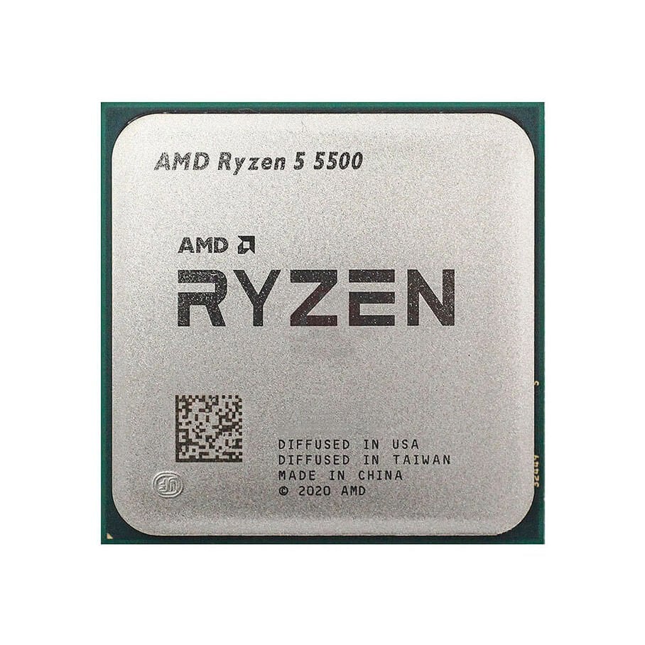 AMD Ryzen 5 5500 3.6GHz 16MB AM4 TRAY 65W (Grafik Kart YOK, Fan YOK)