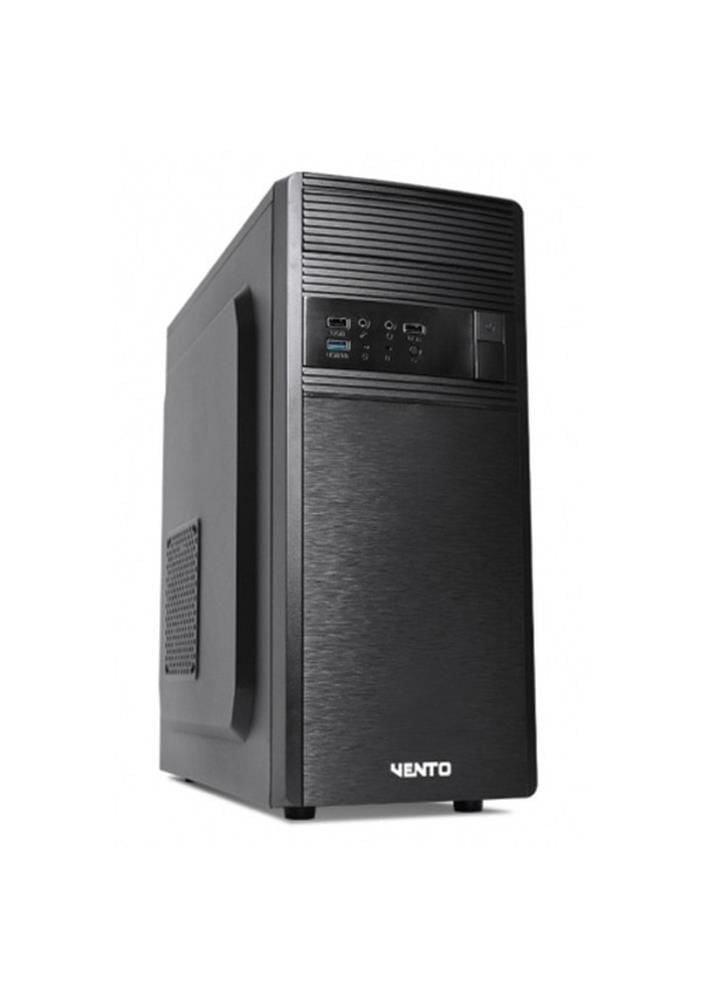 VENTO 400W PEAK VS116F Intel ATX / Micro‑ATX / Mini‑ITX Uyumlu 400W PSU Dahil Standart Mid‑Tower PC Kasası Siyah