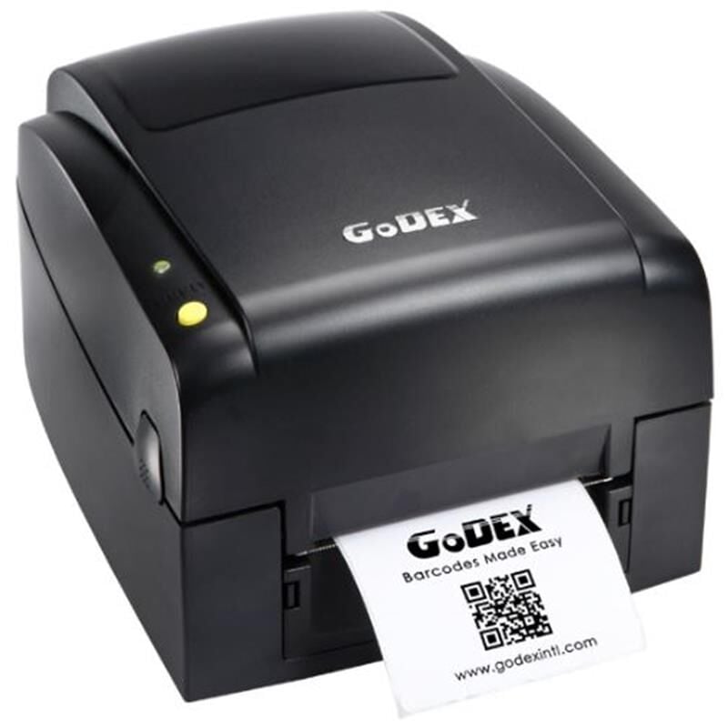 GODEX EZ-1105 PLUS 203 DPI Termal Transfer Barkod Yazıcı USB + Ethernet Bağlantı Ribonlu Kullanım