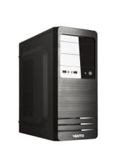 VENTO 400W PEAK VS114F Standart Mid‑Tower ATX Midi Tower Kasa Siyah (Dahili PSU 400W PEAK)
