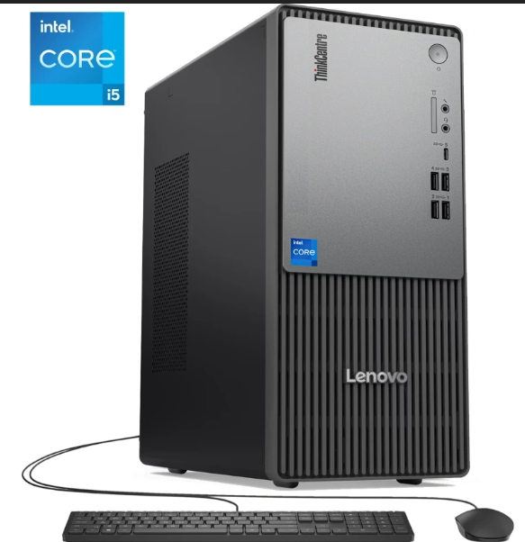 LENOVO THINKCENTRE 12UAS1CF00 Intel Core i5-14400 16GB RAM 512GB SSD DOS Masaüstü Bilgisayar