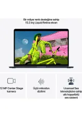 MacBook Air M5 16 GB 512 GB SSD 15.3'' MDVH4TU/A Gece Yarısı