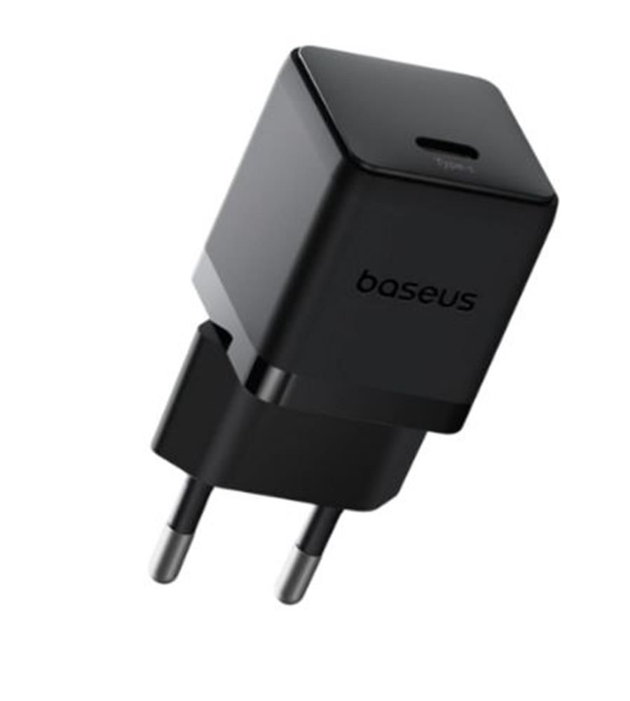 Baseus Palm Series 20W USB-C PD Hızlı Şarj Cihazı Adaptörü - Siyah (P10111602113-00)