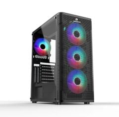 GameBooster GB-M206B USB3.0 ARGB Fan Siyah Metal kasa