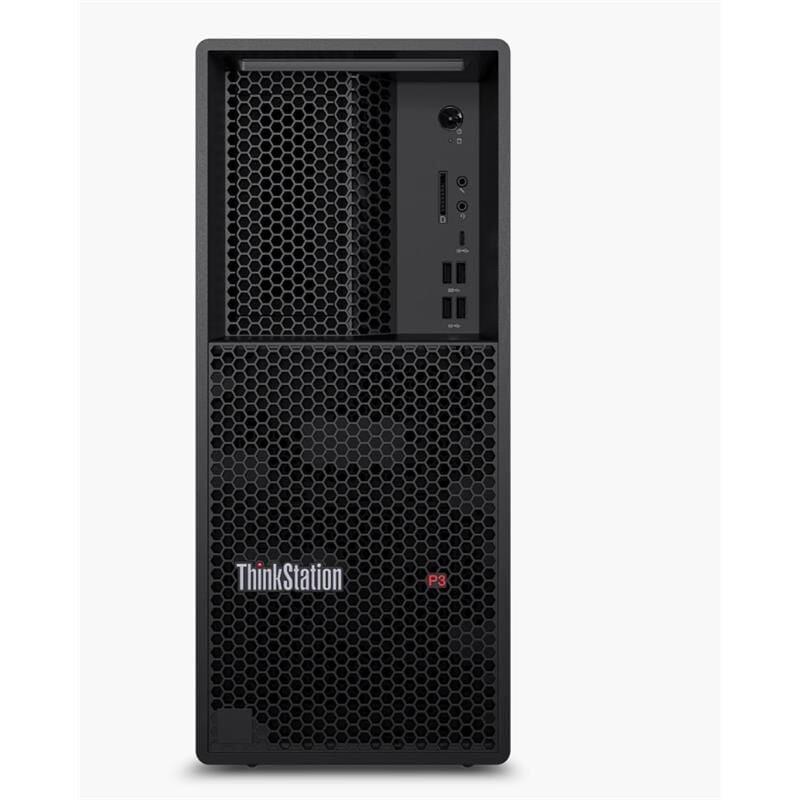 LENOVO ThinkStation P3 30GS001ETR Intel Core i9‑13900K 24 Çekirdek (8P+16E) 32T 16GB DDR5 (2×8GB) 1TB NVMe PCIe 4.0 SSD 750W PSU NVIDIA RTX A2000 12GB Windows 11 Pro 3 Yıl Yerinde Garanti Siyah İş İstasyonu