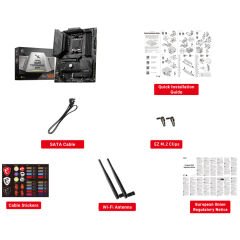 MSI MAG B650 TOMAHAWK WIFI AMD B650 Soket AM5 DDR5 6600MHz (OC) M.2 ATX Anakart