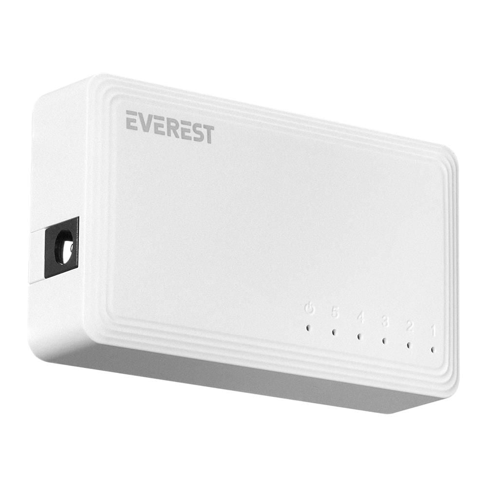 Everest EVERLINK ESW-515G 5 Port Gigabit Masaüstü Switch