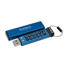 Kingston IronKey Keypad 200 512GB FIPS 140-3 Level 3 USB Flash Bellek (IKKP200-512GB)