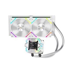 1ST PLAYER X STARSHIP 240MM BEYAZ ARGB IPS 2.4'' DİJİTAL EKRANLI AM5,AM4/LGA 1851, LGA 1700 PREMIUM İŞLEMCİ SIVI SOĞUTUCU